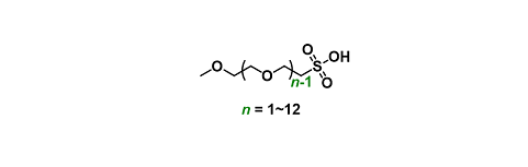 m-PEGn-sulfonic acid